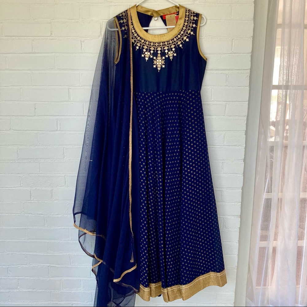 Indian Anarkali/ Kurta 3-piece set